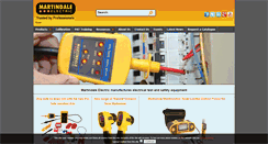 Desktop Screenshot of martindale-electric.co.uk
